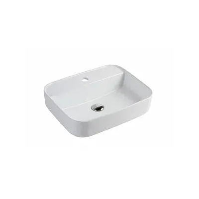 C LAVABO APPOG. CER. BIA. 50X40X14CM ON BOARD