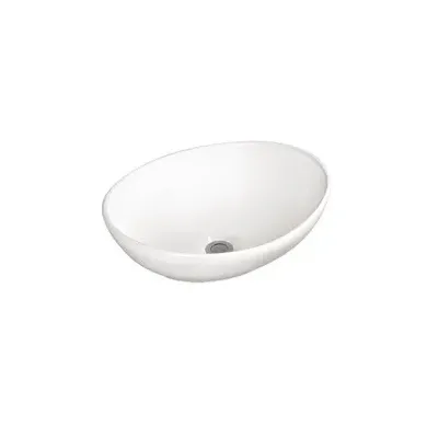 C LAVABO APPOG. CER. BIA. 41X34X14,5CM ON BOARD