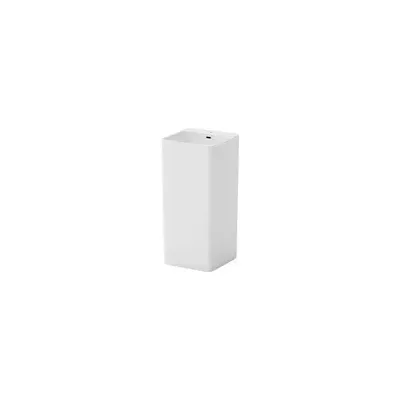 C LAVABO FREESTANDING BIA 40X40X85CM ICE CUBE