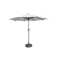 C OMBRELLONE ALL GRIGIO ANACAPRI D 2,5M BIANCO