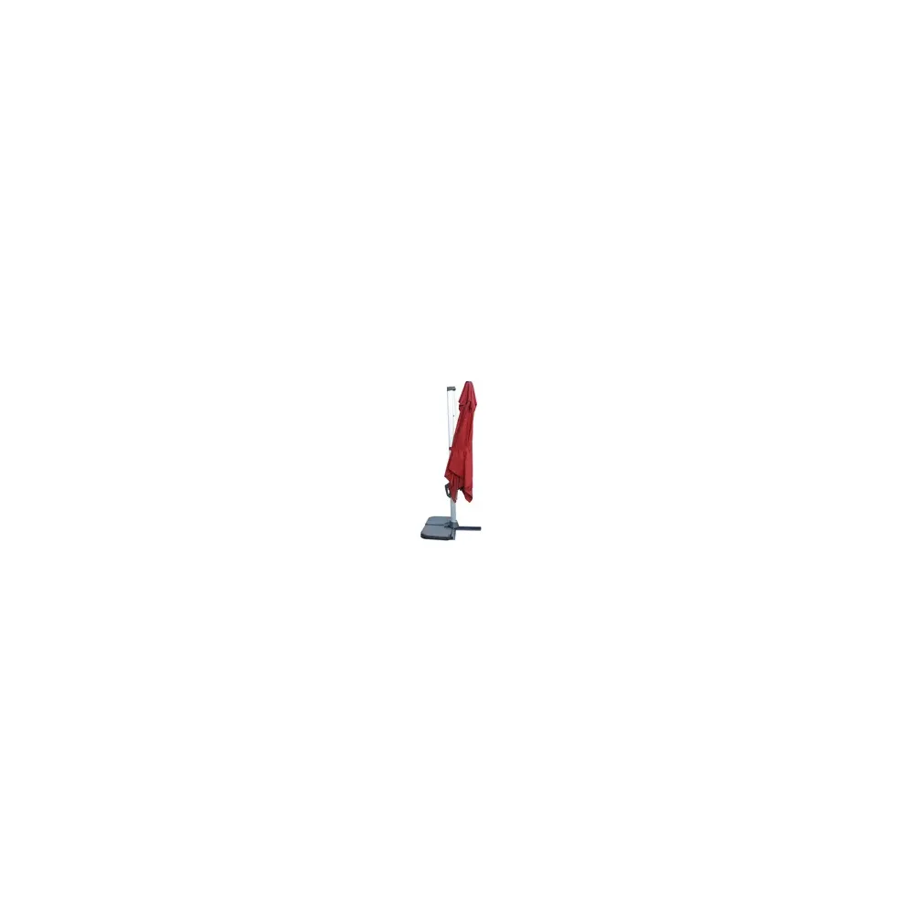 C OMBRELLONE DEC C/ROT ALL ANOD BIG CAPRI 3X3M ROS
