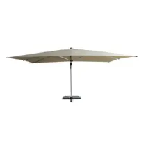 C OMBRELLONE DEC ALL ANOD BIG CAPRI 3X4M BEIGE