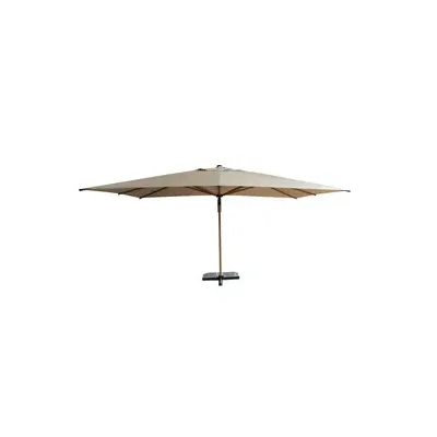 C OMBRELLONE DEC C/ROT ALL LEGNO BIG CAPRI 3X4M SABB