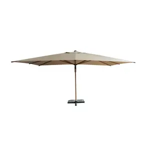 C OMBRELLONE DEC C/ROT ALL LEGNO BIG CAPRI 3X4M SABB