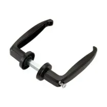 MANIGLIA ALLUMINIO VITE IN TESTA 25/35 MM NERO (20,0 PZ)