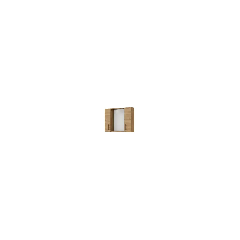 SPECCHIO DA BAGNO 2A ROVERE NATURALE