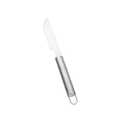 C  COLTELLO INOX SATINATO P/BARBECUE STEELFIRE (6,0 PZ)