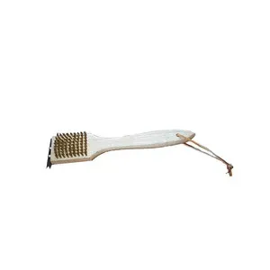 C SPAZZOLA P/BARBECUE FILI OTTONE 30 CM (12,0 PZ)
