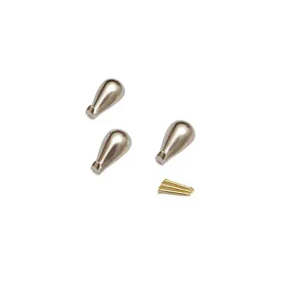 GANCIO P/QUADRO GOCCIA CROMO BL 3 PZ (12,0 CF)