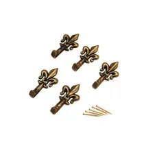 GANCIO P/QUADRO GIGLIO 33 MM BRONZO BL 5 PZ (12,0 CF)