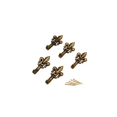 GANCIO P/QUADRO GIGLIO 33 MM BRONZO BL 5 PZ (12,0 CF)
