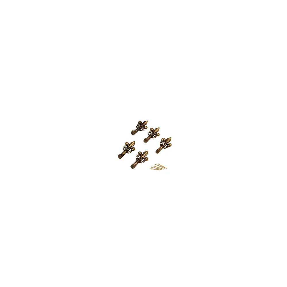 GANCIO P/QUADRO GIGLIO 33 MM BRONZO BL 5 PZ (12,0 CF)