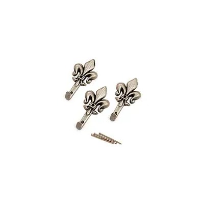 GANCIO P/QUADRO GIGLIO 47 MM ARGENTO BL 3 PZ (12,0 CF)