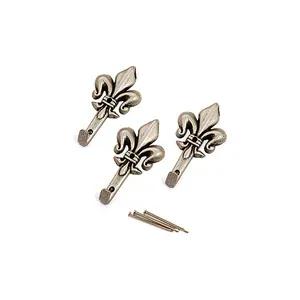 GANCIO P/QUADRO GIGLIO 47 MM ARGENTO BL 3 PZ (12,0 CF)