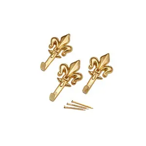GANCIO P/QUADRO GIGLIO 47 MM ORO BL 3 PZ (12,0 CF)