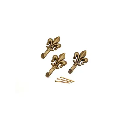 GANCIO P/QUADRO GIGLIO 47 MM BRONZO BL 3 PZ (12,0 CF)