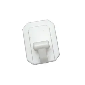 GANCIO ADESIVO GIGANTE PLASTICA BIANCO BL 1 PZ (12,0 CF)
