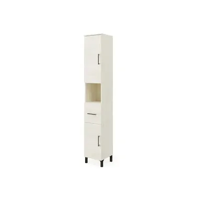 COLONNA RUBINO H.194 1A+1C ROVERE GHIACCIO