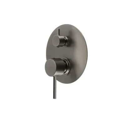 GEDY SERIE GARDA INCASSO DOCCIA C/ DEVIAT GUN METAL