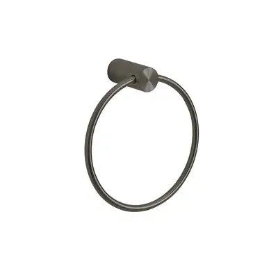 GEDY ANDE GUN METAL PORTASALVIETTE AD ANELLO