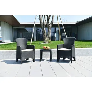 C SET 3 PZ SALOTTINO GRAFITE BALCO URBAN