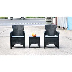 C SET 3 PZ SALOTTINO GRAFITE BALCO NATURA