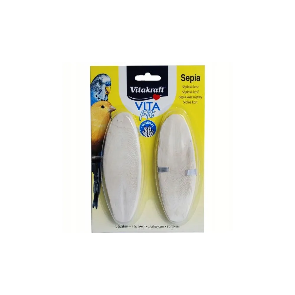 'OSSI DI SEPPIA' PER UCCELLI cf. 2 pz.
