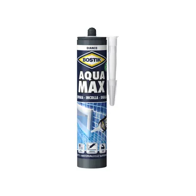 ADESIVO 'AQUA MAX' gr. 425 - cartuccia - bianco
