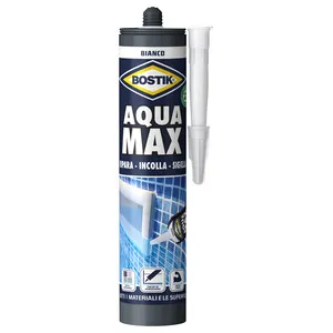 ADESIVO 'AQUA MAX' gr. 425 - cartuccia - bianco