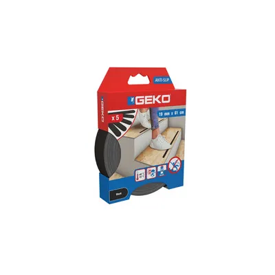 ANTISDRUCCIOLO GEKO STRISICA 19X610 MM 5 PZ NERO