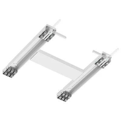 BASE UNIVERSALE ANTIVIBRAZIONE PER LAVATRICE/ASCIUGATRICE c/ruote - lungh. regolabile 37Mag.62 cm