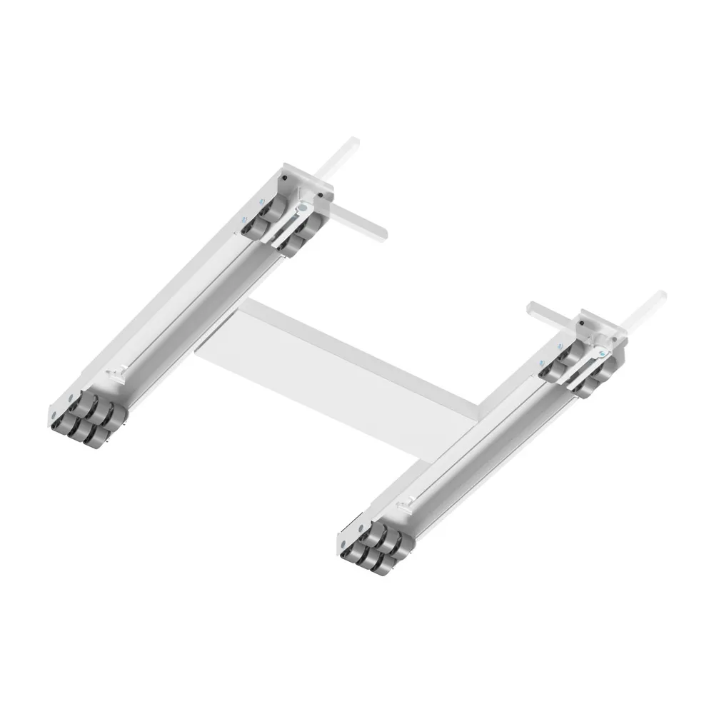 BASE UNIVERSALE ANTIVIBRAZIONE PER LAVATRICE/ASCIUGATRICE c/ruote - lungh. regolabile 37Mag.62 cm