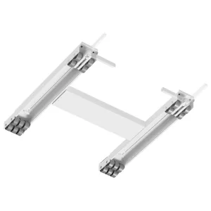BASE UNIVERSALE ANTIVIBRAZIONE PER LAVATRICE/ASCIUGATRICE c/ruote - lungh. regolabile 37Mag.62 cm
