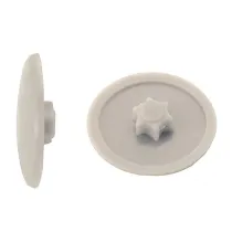 CAPPUCCI COPRIVITE VITI TORX TX30 BIANCO PZ.50