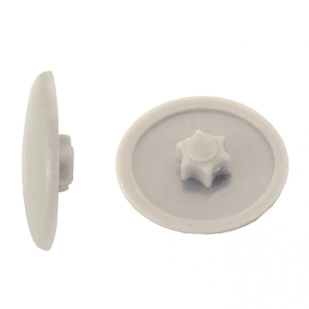 CAPPUCCI COPRIVITE VITI TORX TX30 BIANCO PZ.50