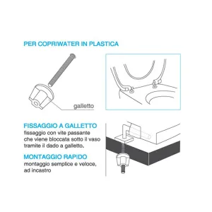 CERNIERE UNIVERSALI IN PLASTICA BC