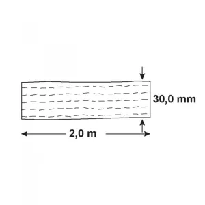 CINGHIA SOLLEVAMENTO 1000KG APERTA 30X2000MM