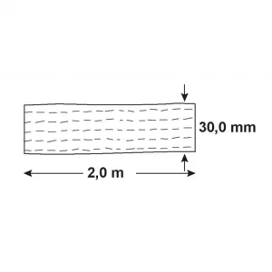 CINGHIA SOLLEVAMENTO 1000KG APERTA 30X4000MM