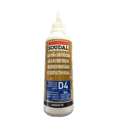 COLLA VINILICA POLIURETANICA D4 SOUDAL 250GR