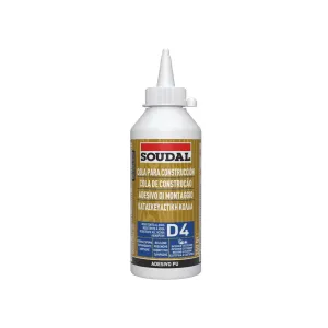 COLLA VINILICA POLIURETANICA D4 SOUDAL 750GR