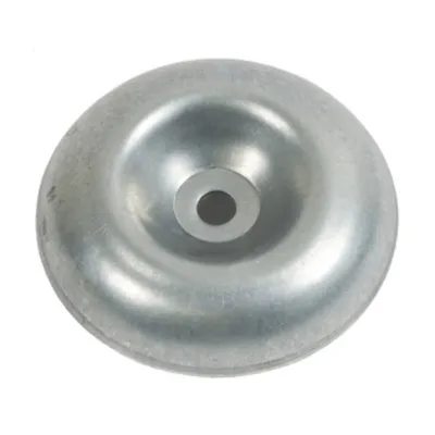 COPPA FISSA IN ACCIAIO Ø esterno mm 100 - foro mm 10,00 (5 PZ)