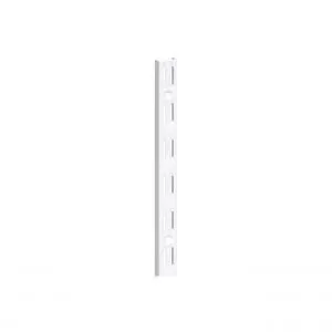 CREMAGLIERA BINARIO DOPPIO H 200 CM BIANCO