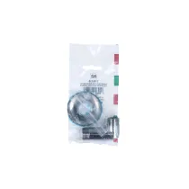 CURVETTA PER SALISCENDI MM 1/2 C/ROSONE OTTONE_CRO
