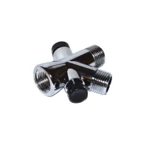 DEVIATORE DOCCIA 2V ABS C/GUARN"1/2