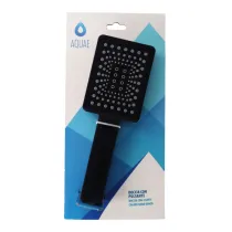 DOCCIA CON PULSANTE 3 GETTI BLACK MATT