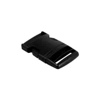 FIBBIE A SCATTO IN PLAST. NERA  32 MM 2 PEZZI