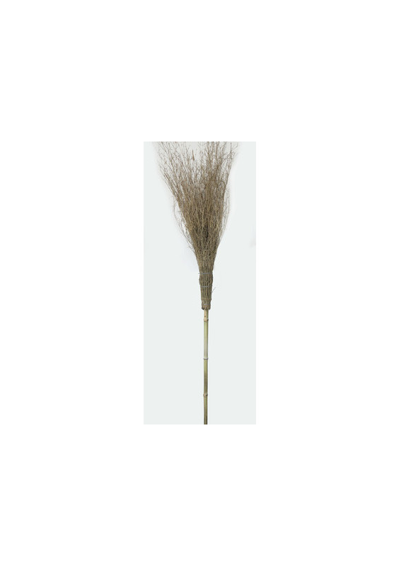 BAMBOO BROOM WITH 15 BRANCH HANDLE H. 210CM