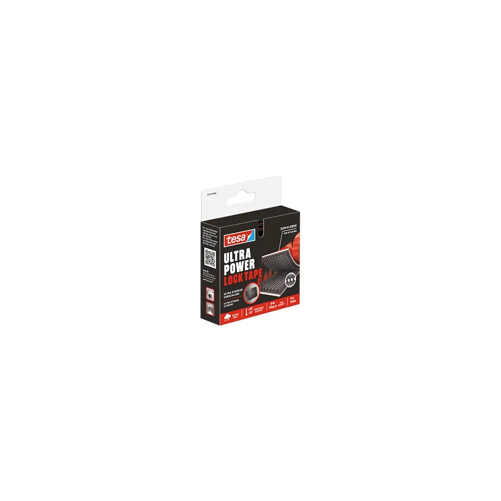 NASTRO ADESIVO 'ULTRA POWER LOCK' mm 25 x 1 mt - 1 rotolo