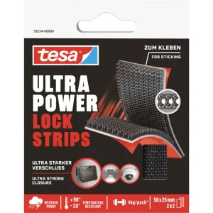 NASTRO ADESIVO 'ULTRA POWER LOCK' mm 25 x 5 cm - confezione da 2 strips