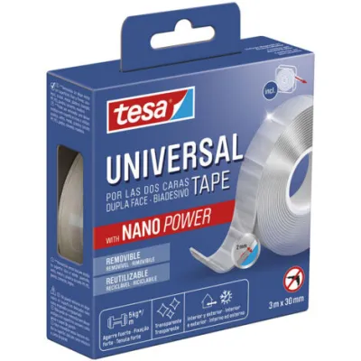 NASTRO BIADESIVO UNIVERSALE mm 30 x mt. 3